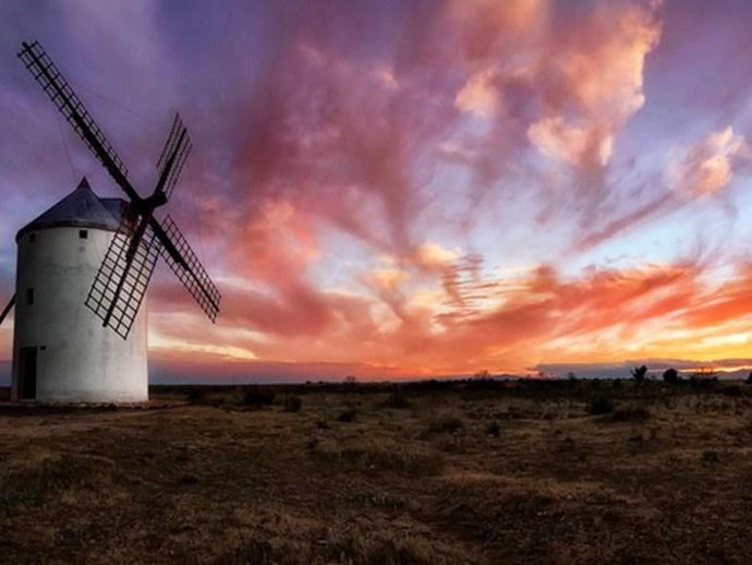 Beautiful Sky & Windmill Landscape - diamond-painting-bliss.myshopify.com