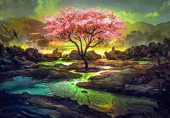 Beauty Blossoms - Paint by Diamonds - diamond-painting-bliss.myshopify.com