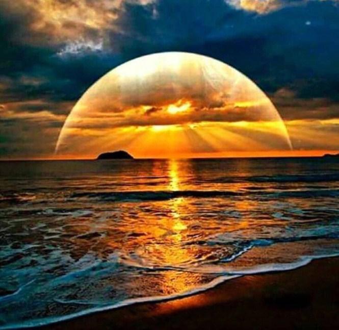 Beauty of Setting Sun Diamond Painting - diamond-painting-bliss.myshopify.com