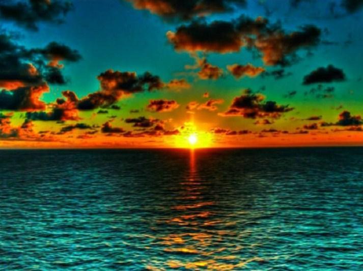 Blue Sea & Sunset - diamond-painting-bliss.myshopify.com