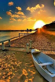 Boat on the Beach Diamond Painting - diamond-painting-bliss.myshopify.com