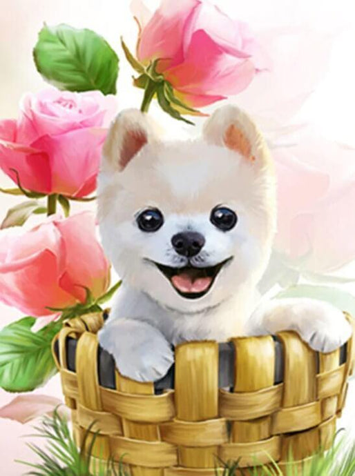 Boo in the Basket - diamond-painting-bliss.myshopify.com