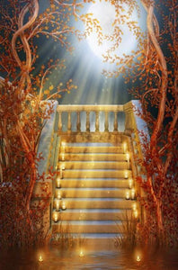 Candles on Beautiful Staircase - diamond-painting-bliss.myshopify.com