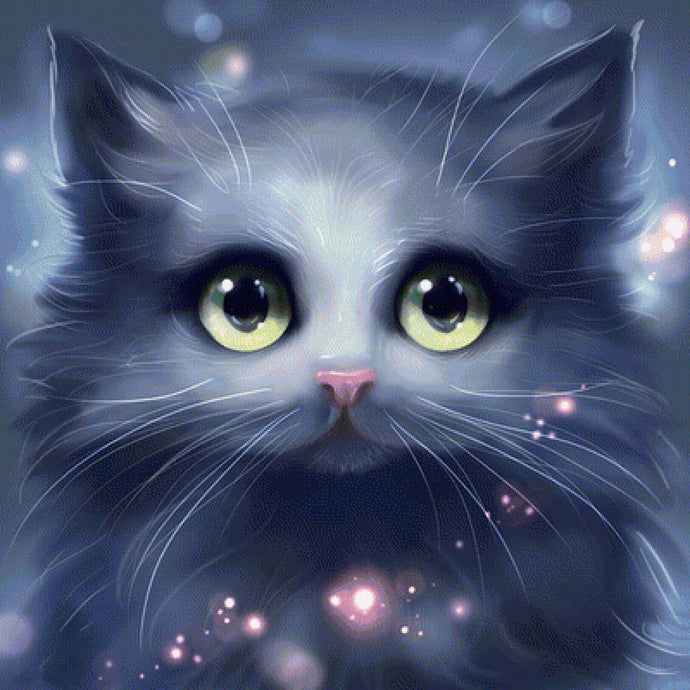 Captivating Cat - Paint with Diamonds - diamond-painting-bliss.myshopify.com