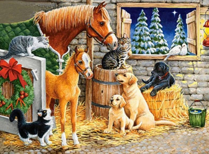 Cartoon Animals DIY Painting Kit - diamond-painting-bliss.myshopify.com