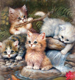 Cats Nest Diamond Painting - diamond-painting-bliss.myshopify.com