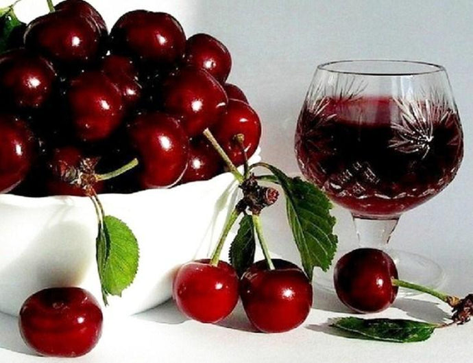 Cherry Wine Diamond Painting - diamond-painting-bliss.myshopify.com