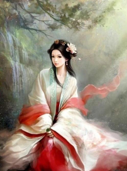 Chinese Princess - Paint by Diamonds - diamond-painting-bliss.myshopify.com