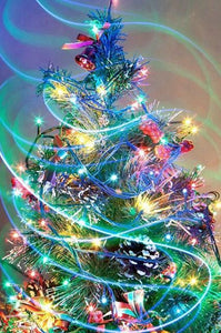 Christmas Tree Diamond Painting Kit - diamond-painting-bliss.myshopify.com