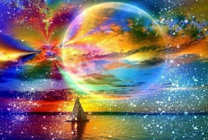 Colorful Universe - Paint by Diamonds - diamond-painting-bliss.myshopify.com