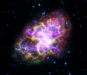 Colorful View of the Crab Nebula - diamond-painting-bliss.myshopify.com
