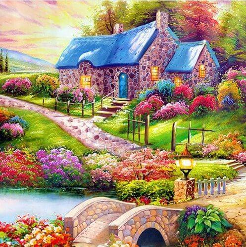 Colorful Garden - diamond-painting-bliss.myshopify.com