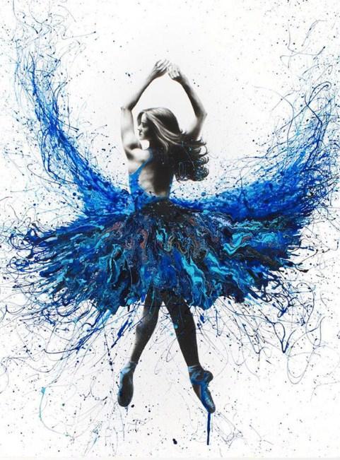 Contemporary Dance Art - Paint by Diamonds - diamond-painting-bliss.myshopify.com