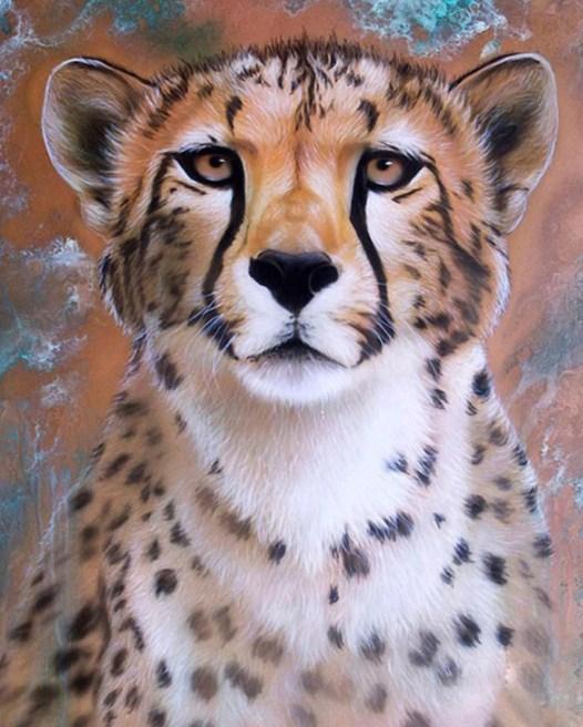 Copper Flash Cheetah - diamond-painting-bliss.myshopify.com