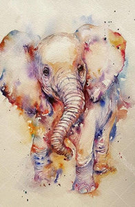 Cute Baby Elephant Diamond Painting - diamond-painting-bliss.myshopify.com