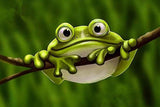 Cute Froggy - Paint by Diamonds - diamond-painting-bliss.myshopify.com