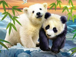 Cute Panda & Polar Bear - diamond-painting-bliss.myshopify.com