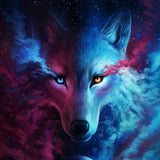Adorable Wolf Art - DIY Diamond Painting - diamond-painting-bliss.myshopify.com