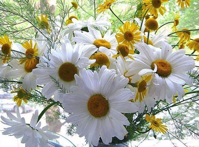 Daisy Diamond Painting Kit - diamond-painting-bliss.myshopify.com