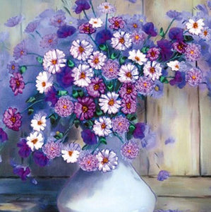 Decorative Flowers - Paint with Diamonds - diamond-painting-bliss.myshopify.com