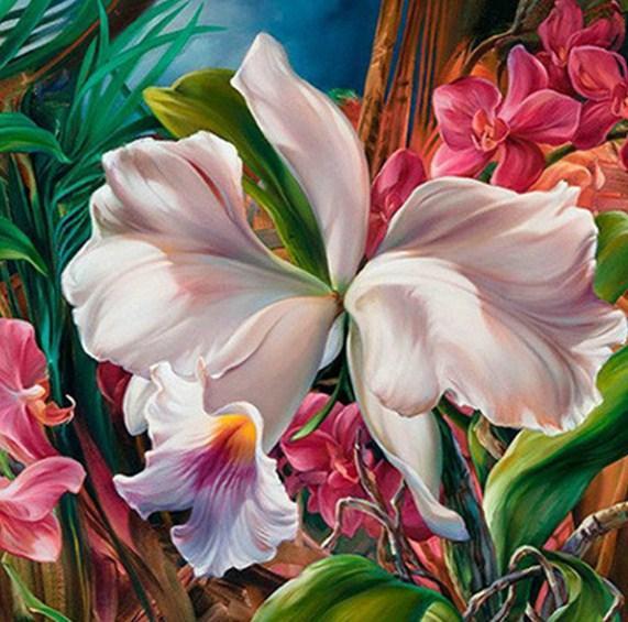 Dreamy Flower Diamond Painting - diamond-painting-bliss.myshopify.com