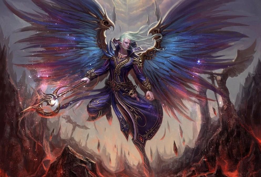 Fantasy Angelic Warrior - diamond-painting-bliss.myshopify.com