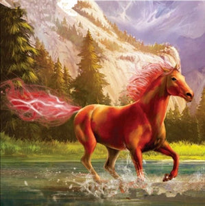 Fantasy Horse in the Water - diamond-painting-bliss.myshopify.com