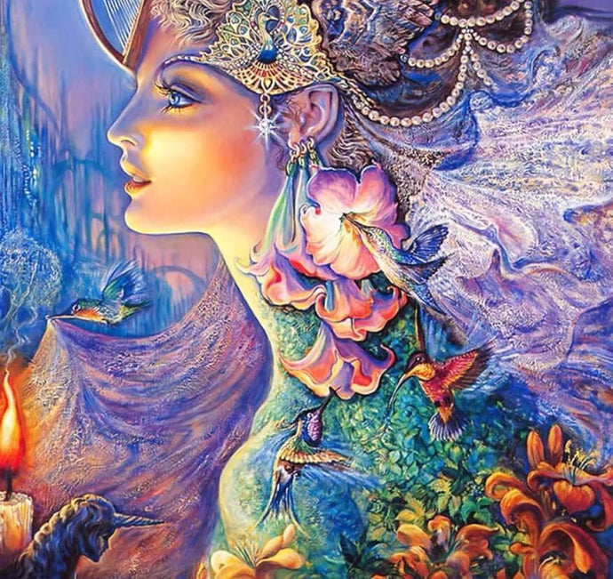 Fantasy Princess 5D Full Drill - diamond-painting-bliss.myshopify.com