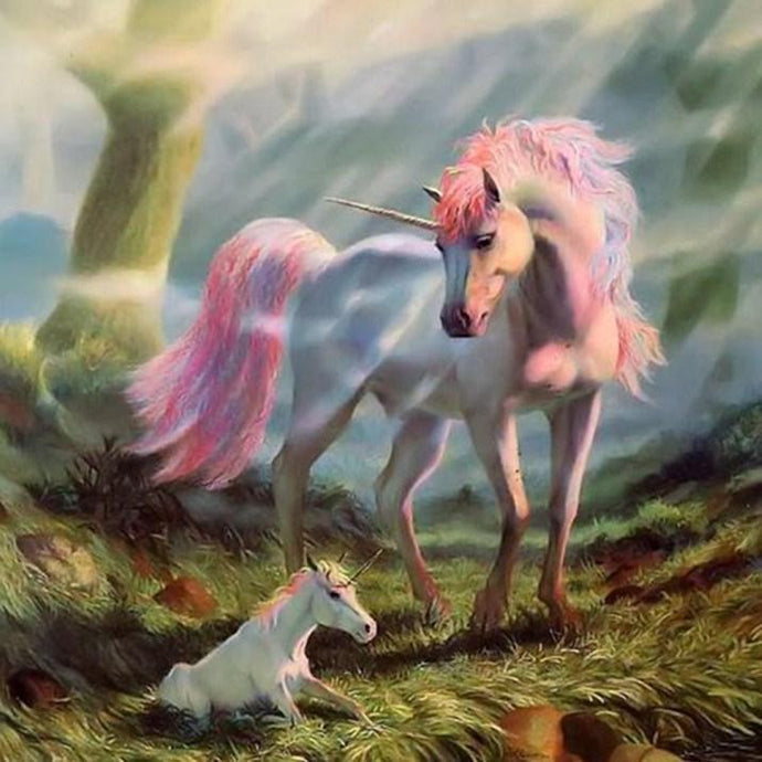 Fantasy Unicorn Painting Kit - diamond-painting-bliss.myshopify.com