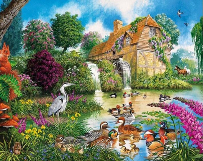 Fauna & Flora - Diamond Painting Kit - diamond-painting-bliss.myshopify.com