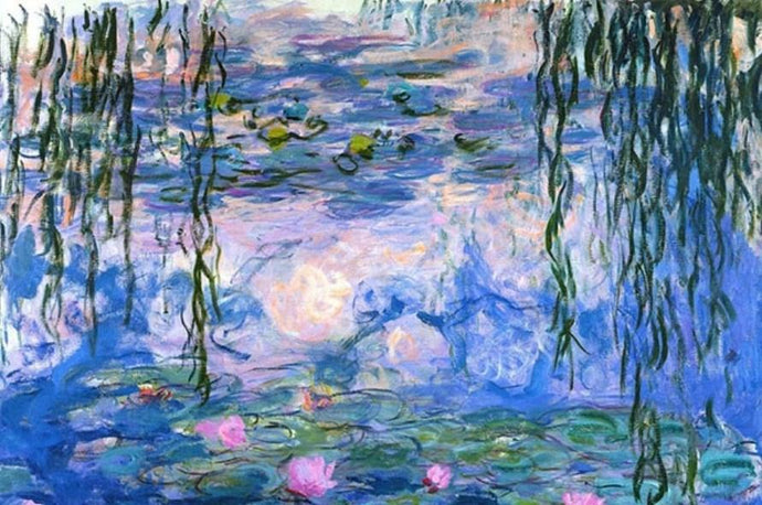 Feast of Leafs - Claude Monet - diamond-painting-bliss.myshopify.com