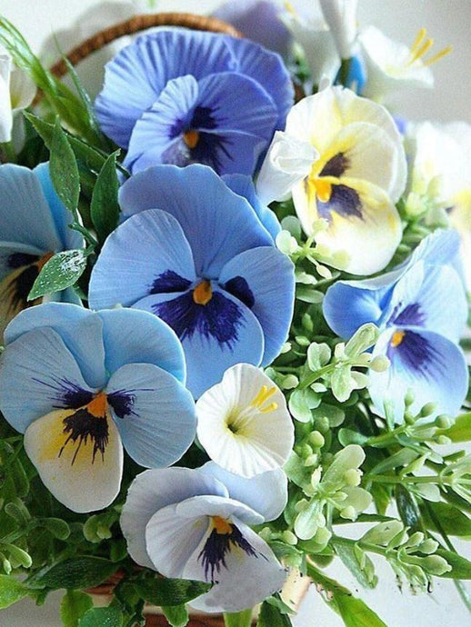 Floral Diamond Painting Kit - diamond-painting-bliss.myshopify.com