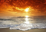 Foamy Waves & Sunset Sky - diamond-painting-bliss.myshopify.com