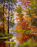 Forest by the Lake - diamond-painting-bliss.myshopify.com