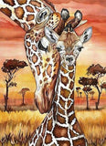 Giraffe Love - diamond-painting-bliss.myshopify.com