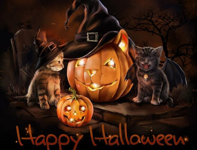 Happy Halloween Diamond Painting Kit - diamond-painting-bliss.myshopify.com
