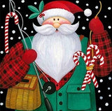Happy Santa Christmas Card - diamond-painting-bliss.myshopify.com