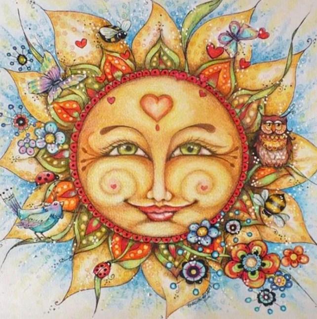 Happy Sun - Paint with Diamonds - diamond-painting-bliss.myshopify.com