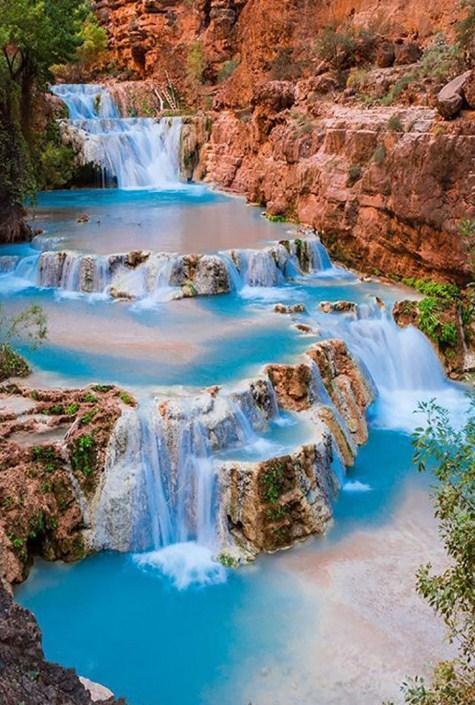 Havasu Creek in the Grand Canyon - diamond-painting-bliss.myshopify.com