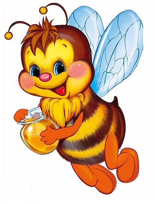 Honey Bee Diamond Painting - diamond-painting-bliss.myshopify.com