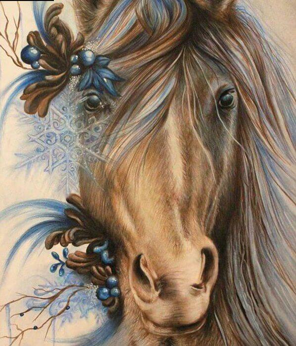 Horse Beauty Painting Kit - diamond-painting-bliss.myshopify.com