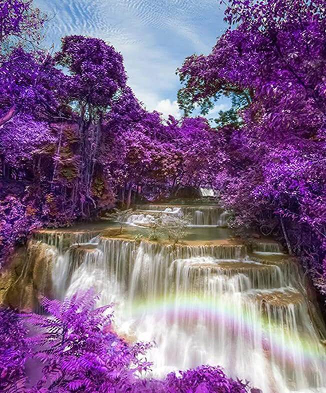 Huai Mae Khamin Waterfall - Thailand - diamond-painting-bliss.myshopify.com