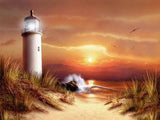Light House & Sunset View - diamond-painting-bliss.myshopify.com