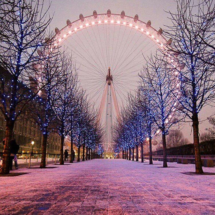 London Beauty Diamond Painting Kit - diamond-painting-bliss.myshopify.com