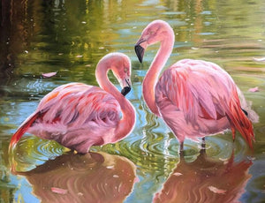 Lovely Flamingos - diamond-painting-bliss.myshopify.com