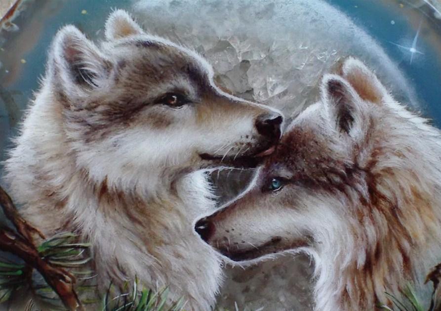 Mackenzie River Huskies - Paint with Diamonds - diamond-painting-bliss.myshopify.com