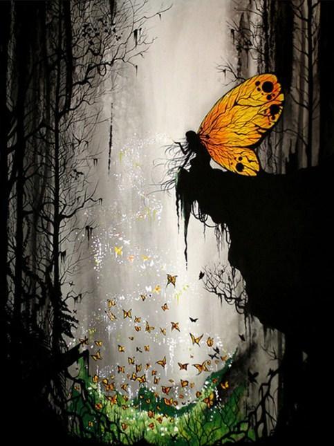 Magic Spell & Butterfly Fairy - diamond-painting-bliss.myshopify.com