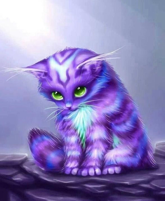 Magical Cat - Diamond Painting Kit - diamond-painting-bliss.myshopify.com