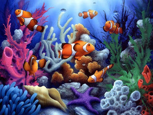Marine Life Painting - diamond-painting-bliss.myshopify.com