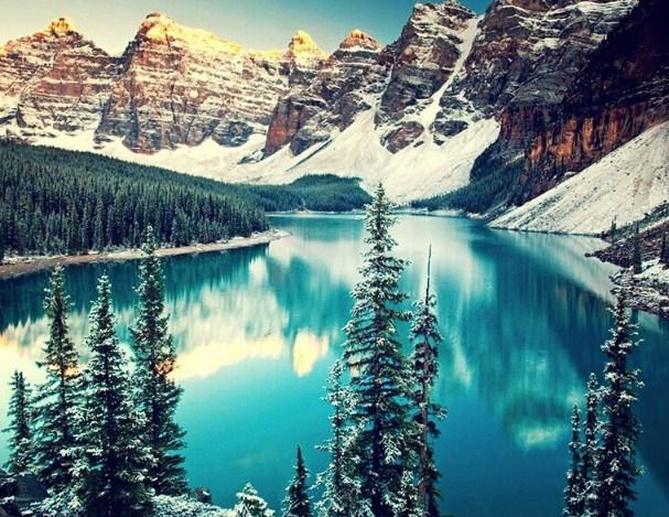 Moraine Lake - Canada - diamond-painting-bliss.myshopify.com